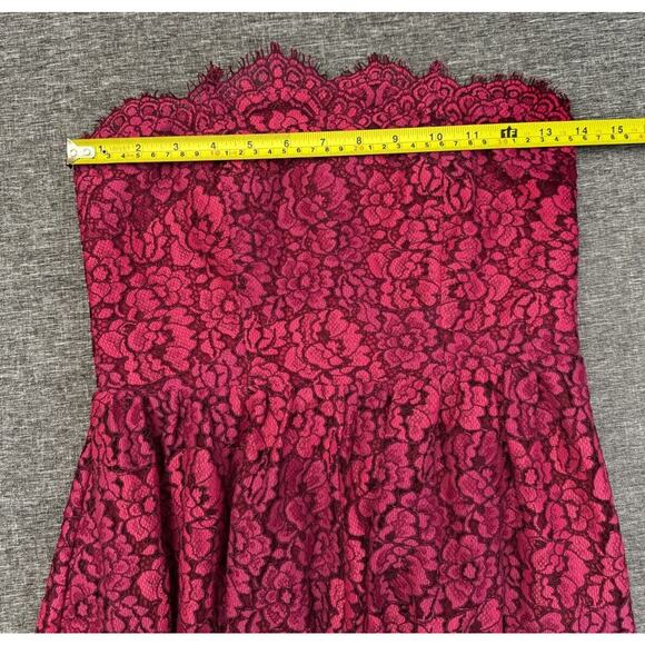 NBD Revolve Daimilee Coquette Dress in Raspberry & Magenta Size XS - Picture 8 of 12